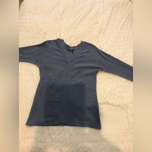 Cozy Blue Nic+Zoe sweater